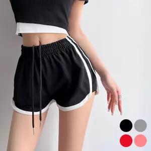 홈웨어 데일리 돌핀 숏팬츠여자운동복 반바지여름 여자핫 여성트레이닝세트 트레이닝면 밴딩 헬스