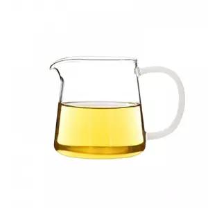 화이트 유리숙우 GD013 380ml 북대사글라스차포트 우려내기 주전자 저그 티워머 미니 숙우 홍차 티팟