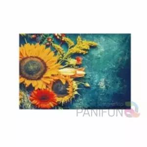 꽃포스터 해바라기 M 벽장식소품집들이선물 신혼집인테리어 두꺼비집가리개 배전함 액자 태피스트리 가리개