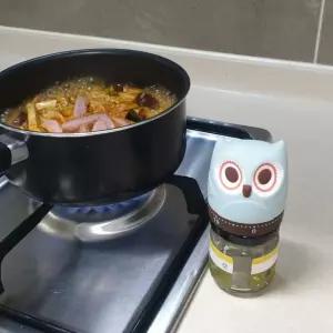 아날로그 태엽 쿠킹 타이머 부엉이 애니멀 모형 팬시용 문구용 베이 스터디