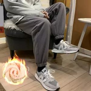 양털 트레이닝 팬츠 밴딩 기모 후리스 추리닝 겨울바지 방한 플바지 츄리닝 스판 조거 기모밴 융바지 융털