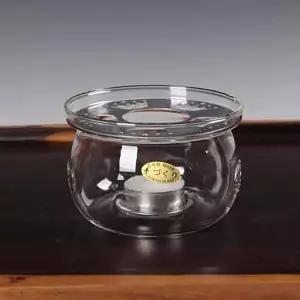 치카오 유리 워머 항아리 다기필터컵 주전자 붕규산 내열 강화 숙우 찻잔 티포트