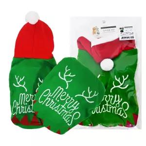 강아지 크리스마스 후드 의상의류 강아지옷 애견 패션 반려견 후드티 애완견