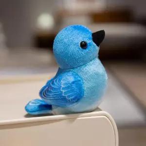 유니크한 새인형 파랑새 선물 인형 귀여운