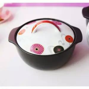 인덕션뚝배기 인덕션 내열 도자기 뚝배기 중 18cm 1P 찌개 냄비