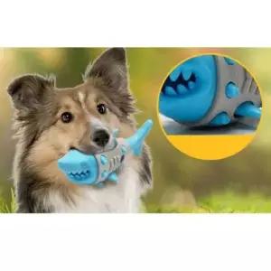 [반려] 강아지 라텍스 덴탈 토이 상어 1P 플라그 치석관리