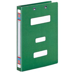 문화산업 F130 종이청스프링화일 A4 25개입 조립형 녹색 종이 스프링화일