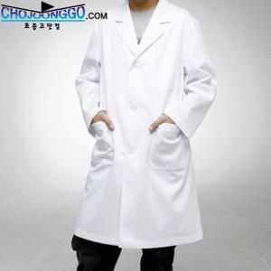 아동용 실험복 20수 /이름 손자수/가운