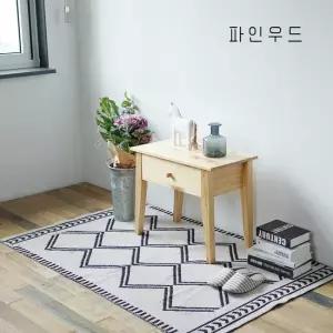 플로리아 원목 협탁 침대 침실 거실 침대옆 미니 사이드테이블