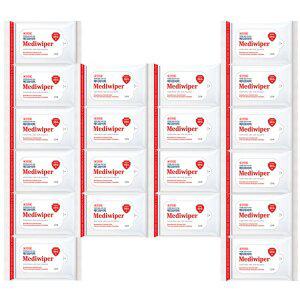[기타]의약외품 메디와이퍼 휴대용 손소독티슈 (20매)x20개
