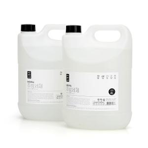 [KG커머스] 바른세탁소 대용량 주방세제 4L 2개+펌프용기