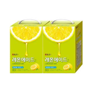 담터 레몬에이드 믹스 80T x 2개 (아이스티) 탕비실