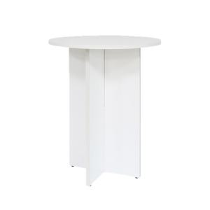 우드레이 홈카페 테이블 600, 화이트, 1개