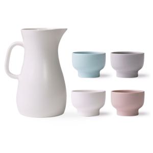 보울보울 볼볼홈파티 주병세트 5P, 밀크화이트+4color, 1개