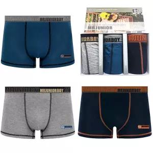 [보리보리/제이코튼]쿨 주니어 드로즈 사각팬티 트렁크3p 중학생팬티 고등