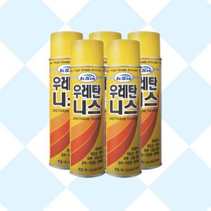 니스스프레이 5개 뿌리는 니스 광택 코팅 스프레이
