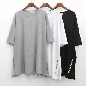 [하프클럽/]빅사이즈여성의류 G929L305 오버핏스마일반팔티 NO