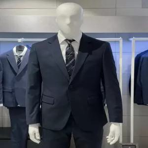 [트루젠] 트루젠 FW 봄가을 네이비 슈퍼스트레치 울라이크 슬림핏 남자 정장 세트 328811009014-200