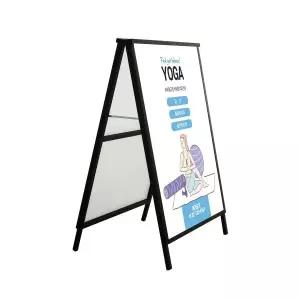 요즘 대세 철제 입간철제 스틸 입간판 A형 개폐형 접이식 간판 거치대철제 입간판 A형 개폐식 접이식 간판 거치대