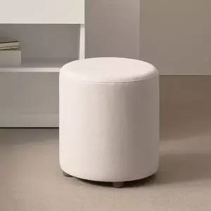 보루네오 마르체 모어 패브릭 원형 화장대 스툴 BSR502C