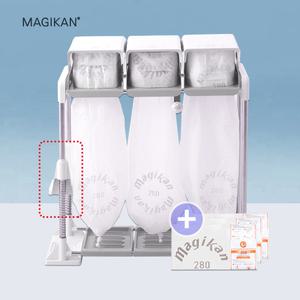 매직캔 애니블리 크러시+리필3개 SET_MR280WG3XP+280R3W 다용도 분리수거함