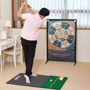 [퍼플그린]골프다트 PRO 실내용 골프 매트 골프 스윙 연습기 골프연습장 학교 체육 교구 교보재