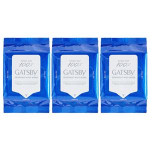 갸스비 데오드란트 샤워티슈 쿨링 아이스 시트러스 30매 3개