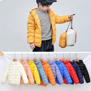 남아 여아 공용 어린이 아이 겨울 초경량