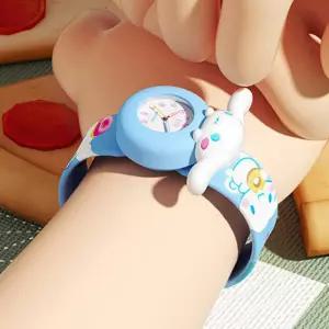 시나모롤 캐릭터 어린이 아날로그 손목시계