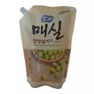 참그린 매실 청정 설거지1.2리필 라이온코리아 매실 1종주방세제