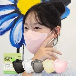 메디케이알 새부리형 데일리핏 KF94 중형 100매 황사마스크
