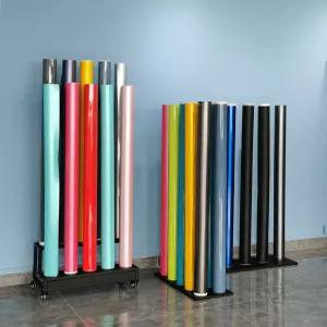 자동차 시트지 롤 보관 선팅 2단 10열 걸이대