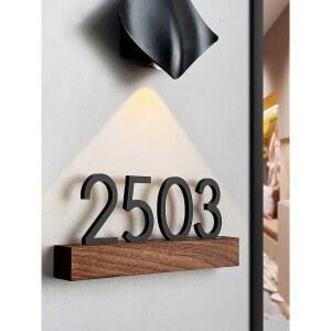 세대호수 호텔 객실 호실 아파트 번호판 룸넘버 호수