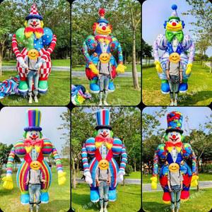 에어아바타 삐에로 풍선 팽창식 광대 축제 의상 놀이공원