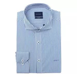 갤러리아 예작 남자 정장 셔츠 긴팔 슬림 스트라이프 남방 YJFSBS167BL