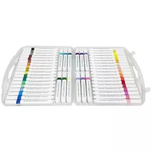 문교 아크릴 마카 48색 불투명/마커펜/세트/수성/마카펜/방수펜/드로잉/마카팬/그림/그림용/디자인/펜