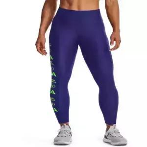 언더아머 underarmour 여성 히트기어 아머 그래픽 앵클 레깅스 1361013-415