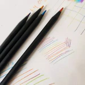 멀티컬러색연필 7색 10개 무지개 어린이 미술 색칠놀이 다꾸 그림 그리기 색연필