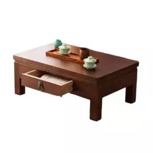 원목 다과상 티테이블 미니밥상 복고풍 다도 찻상 거실 테이블 교자상 좌탁