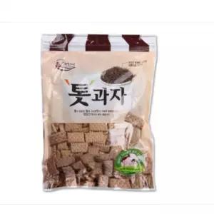 300gx3봉 완도명가톳건빵 한과 톳건빵 전통 과자 해조류간식 완도명가