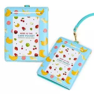 한정특가) 디자인콩 후르츠 카드 목걸이지갑 (바나나)-WFIYAJ3