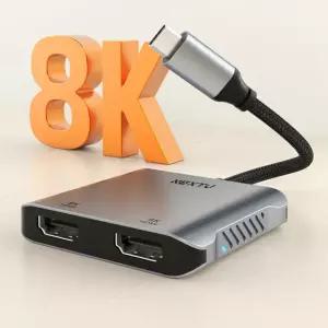 USBC to HDMI 듀얼 젠더 모니터 PC 노트북 설정 넷플릭스 허브 PD v2.1