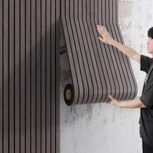 붙이는템바보드 diy 인테리어 셀프시공 셀프 템바보드 루바 나무 침대헤드 보드 벽 원목