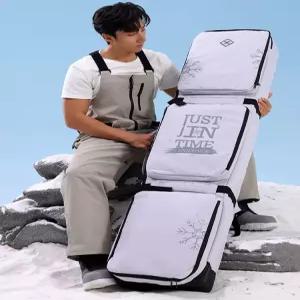 스노우보드 가방 더블 바퀴달린 장비 데크 대형 스키장