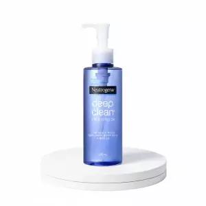 뉴트로지나 딥클린 클렌징오일 블랙헤드 피지제거 200ml, 1개