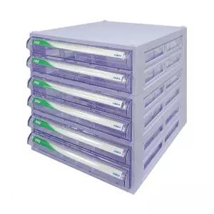 [국내생산 완제품] 모아이샵 투명수납함 특대형 703 다용도수납함 책상 소품 정리함 부품보관함 서랍형 서랍식 부품박스 부품함 멀티박스