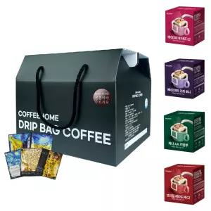 드립커피 콜롬비아수프리모 드립백 10gX36개/커피/원두/일회용/1회용/간편/가정용/교무실/파우치/선물/세트