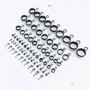 프리미엄 가이드링 릴시트 초릿대 바다 낚시대 튜닝 완전 세트 77개 0.8-25mm