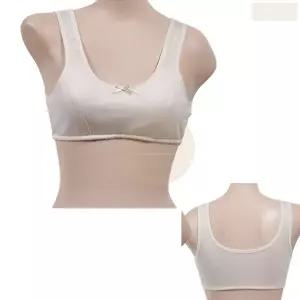 작은 가슴 여자 주니어 스포츠 브라 심플 기본 여고생 브라자 속옷 브래지어