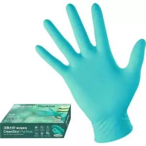 크린스킨 니트릴장갑 퓨어알로에 M